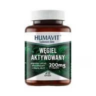 Układ pokarmowy - Suplement diety, HUMAVIT Węgiel aktywowany, 20 kapsułek - miniaturka - grafika 1
