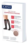 Bielizna lecznicza - JOBST UltraSheer podkolanówki uciskowe CCL1 czarne - rozmiar V - miniaturka - grafika 1