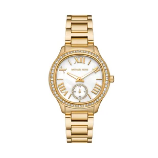 Zegarek Zegarek Michael Kors Sage MK4805 Złoty - Zegarki damskie - miniaturka - grafika 1