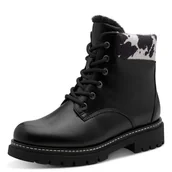 Kozaki damskie - Marco Tozzi Damskie 2-26299-45 modne kozaki, Black Comb, 42 EU, czarny Comb, 42 EU - miniaturka - grafika 1