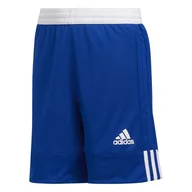 Koszykówka - Dziecięce Spodenki ADIDAS 3G SPEE REV SHR DY6625 – Niebieski - miniaturka - grafika 1