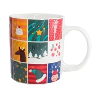 Ozdoby bożonarodzeniowe - Kubek NBC 330 ml dekoracja kalendarz adwentowy - miniaturka - grafika 1