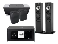 Kino domowe - NAD M10 V2 czarny + 603 S2 AE czarny + Pulse Flex 2i czarny + Pulse Sub+ czarny - miniaturka - grafika 1