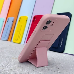 Wozinsky Kickstand Case elastyczne silikonowe etui z podstawką Xiaomi Redmi 10X 4G / Xiaomi Redmi Note 9 jasnoniebieski - Etui i futerały do telefonów - miniaturka - grafika 8