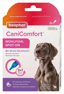 Beaphar CaniComfort Spot-On na dobre samopoczucie 3 pipety x 1 ml - Suplementy i witaminy dla psów - miniaturka - grafika 1