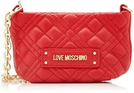 Torebki damskie - Love Moschino Damska torba na ramię Jc4313pp0fla0500, czerwona - miniaturka - grafika 1