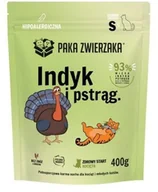 Mokra karma dla kotów - Paka Zwierzaka Indyk z pstrągiem kocięta"S" 400g - miniaturka - grafika 1
