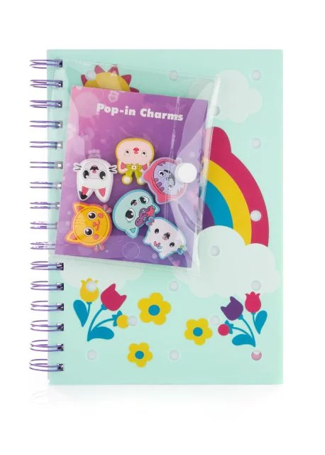 Notes A5 kołozeszyt Koci Domek Gabi dla dziewczynki 80 czystych kartek