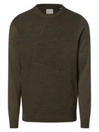 Swetry męskie - Jack & Jones - Sweter męski JJBrooklyn, zielony - miniaturka - grafika 1