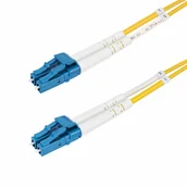 Kable światłowodowe - StarTech SMDOS2LCLC10M kabel InfiniBand / światłowodowy 10 m LC LC/UPC Żółty - miniaturka - grafika 1