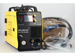 Spawarka Magnum MIG 240 LCD Dual Puls Synergia - OUTLET - U MI 240 DP LCD_outlet_0001349 - Budowa OUTLET - miniaturka - grafika 1
