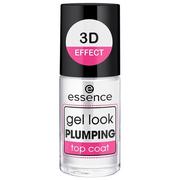 Lakiery do paznokci - Essence Gel Look Plumping Top Coat 8.0 ml - miniaturka - grafika 1