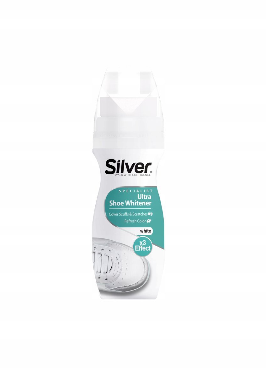 Silver Ultra White Korektor Pasta do butów białych renowator do obuwia