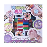 Domki dla lalek - Zestaw do tworzenia bransoletek włóczki koraliki zabawka 30 kolorów - miniaturka - grafika 1