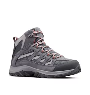 Columbia Crestwood damskie buty trekkingowe i trekkingowe ze średnim stanem, Grafitowy Daredevil, 43 EU - Buty trekkingowe damskie - miniaturka - grafika 1
