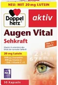Wzrok i słuch - Augen Vital Sehkraft, Suplement Diety na Poprawę Wzroku, Doppelherz, 30 kapsułek - miniaturka - grafika 1
