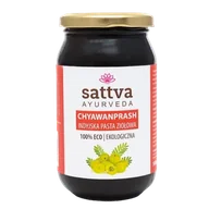 Witaminy i minerały - Sattva Indyjska Pasta Ziołowa 100% Ekologiczna 500g - miniaturka - grafika 1