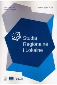 Studia Regionalne i Lokalne 2/2024 (96) - Czasopisma - miniaturka - grafika 1