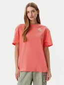 Koszulki i topy damskie - Columbia T-Shirt Rolling Bend Graphic 2120031 Różowy Oversize - miniaturka - grafika 1