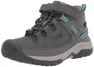 Buty dla chłopców - KEEN Targhee Mid Wodoodporny Unisex Dziecko Buty turystyczne, Stal szara porcelana, 38 EU - miniaturka - grafika 1