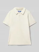 Koszulki dla chłopców - Koszulka polo o kroju regular fit z krótką listwą guzikową - miniaturka - grafika 1