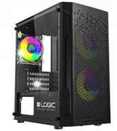 Obudowy komputerowe - Obudowa LOGIC ARAMIS ARGB mATX/mITX Mini USB 3.0 Black bez zasilacza - miniaturka - grafika 1
