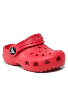 Crocs Klapki Classic Clog T 206990 Czerwony - Buty dla chłopców - miniaturka - grafika 1