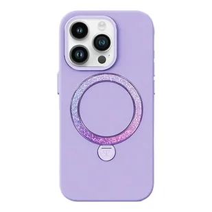 Etui Joyroom PN-14L2 Dancing Circle do iPhone 14 Pro (fioletowe) - Etui i futerały do telefonów - miniaturka - grafika 1