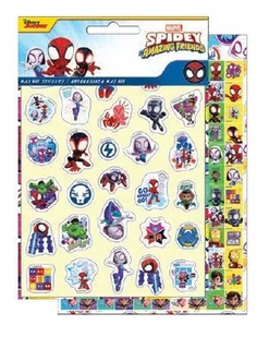 naklejki zestaw książeczka z naklejkami nalepki Spidey Spiderman 600szt - Zabawki kreatywne - miniaturka - grafika 1