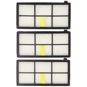 Filtry do odkurzaczy - 3 filtry do odkurzaczy takich jak iRobot Roomba serii 800, filtr Hepa, filtr antyalergiczny - miniaturka - grafika 1