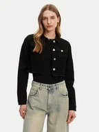 Kurtki damskie - ONLY Kurtka jeansowa Woder 15256098 Czarny Regular Fit - miniaturka - grafika 1