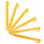 Akcesoria turystyczne - Highlander Śledzie Namiotowe Plastikowe 22,5cm 6 szt. CS063 - miniaturka - grafika 1