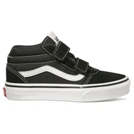 Buty dla chłopców - Buty dziecięce Vans Yt Ward Mid V Rozmiar butów (UE): 34,5 / Kolor: czarny/biały - miniaturka - grafika 1