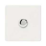 Wyłączniki światła i elektryczne - VARILIGHT Ściemniacz do LED VARILIGHT  Biały i Chrom  VARILIGHT - miniaturka - grafika 1