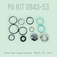 Akcesoria do myjek - Zestaw naprawczy PA KIT VB 43-53, 9x1pcs. - miniaturka - grafika 1