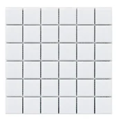 Płytki ceramiczne - Mozaika Kiel 2 White Glossy 30.3 X 30.3 Artens - miniaturka - grafika 1
