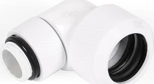 Alphacool Alphacool Eiszapfen Anschluss 90 Grad G1/4 Zoll AG auf 16mm AD Hardtube - drehbar, - Wei 17621 - Chłodzenie wodne - miniaturka - grafika 1