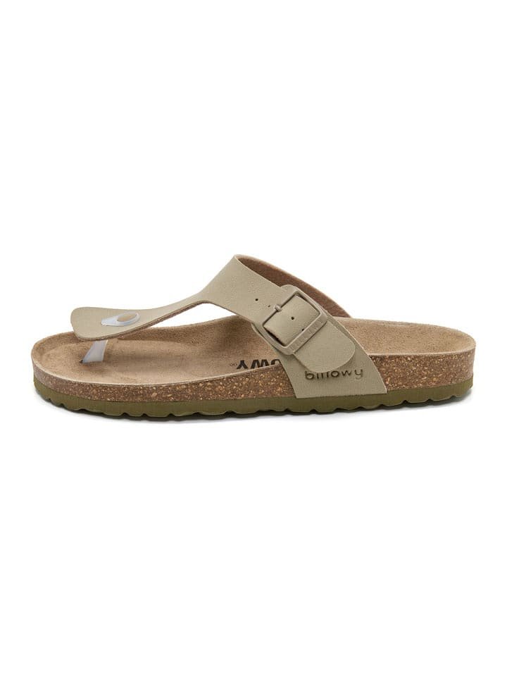 billowy Japonki w kolorze khaki