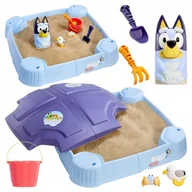 Place zabaw - LITTLE TIKES BLUEY PIASKOWNICA OGRODOWA DO ZABAWY Z POKRYWĄ I AKCESORIAMI - miniaturka - grafika 1