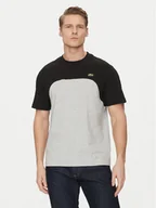 Koszulki męskie - Lacoste T-Shirt TH9551 Szary Classic Fit - miniaturka - grafika 1