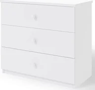 Komody dla dzieci - Elior Komoda dla dziecka Happy 10X - biała - miniaturka - grafika 1