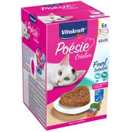 Mokra karma dla kotów - Vitakraft Poesie - multipak saszetek w galerecie dla kota 6x85g - miniaturka - grafika 1