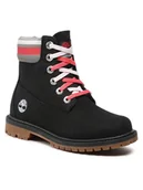 Buty trekkingowe damskie - Timberland Trapery 6In Hert Bt Cupsole- W TB0A5M580011 Czarny - miniaturka - grafika 1
