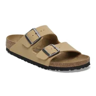 Klapki i japonki męskie - Klapki Birkenstock Arizona BS Birko-Flor Nubuk M 1029170 - miniaturka - grafika 1