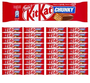 KitKat Chunky Paluszek waflowy w mlecznej czekoladzie 40 g x 36 sztuk - Batoniki - miniaturka - grafika 1
