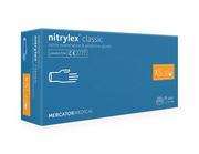 Akcesoria medyczne - Mercator Medical Mercator Rękawiczki diagnostyczne nitrylex classic XS - 100 sztuk RD30019001 - miniaturka - grafika 1