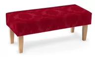 Ławki do przedpokoju - Dekoria.pl Dekoria.pl Ławka bordowy 100 × 40 × 40 cm Damasco 197-613-13 - miniaturka - grafika 1