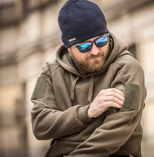 Helikon - Bluza z kapturem Urban Tactical Hoodie Lite - Czarna - BL-ULK-CB-01 - Odzież taktyczna i umundurowanie - miniaturka - grafika 9