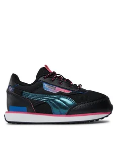 Puma Sneakersy Future Rider Cosmic Grl PS 392613 01 Czarny - Buty dla dziewczynek - miniaturka - grafika 1