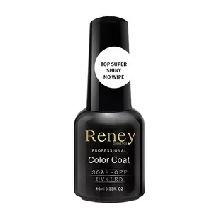 Reney, Super Shiny, top no wipe, 10 ml - Utwardzacze do paznokci - miniaturka - grafika 1